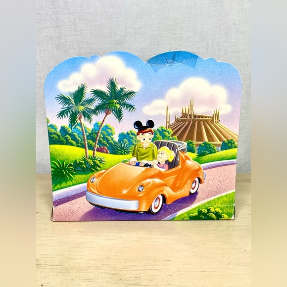 Disneyland Park Autopia Cars Chevron Promotion Set X3 Retired Bob Gurr - Picture 12 of 15